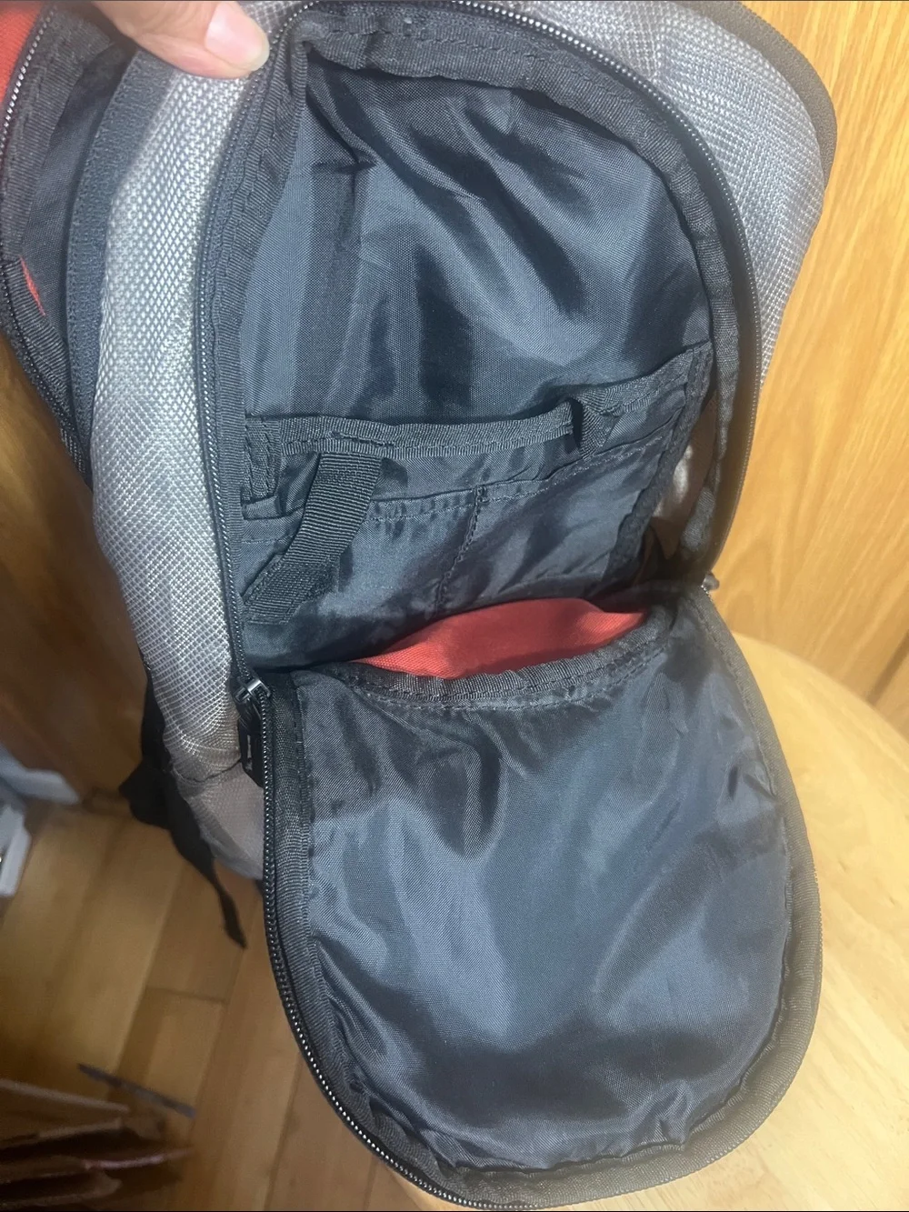 REVEL 8L Men's Red and Gray Daypack